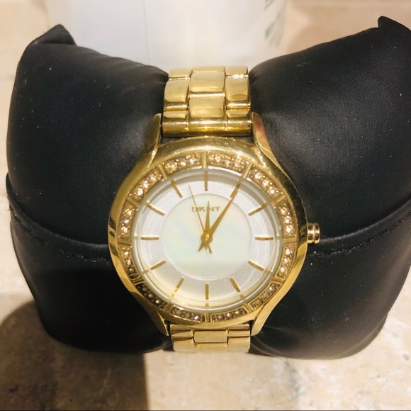 Dkny Accessories - Gold DKNY WATCH price is firm